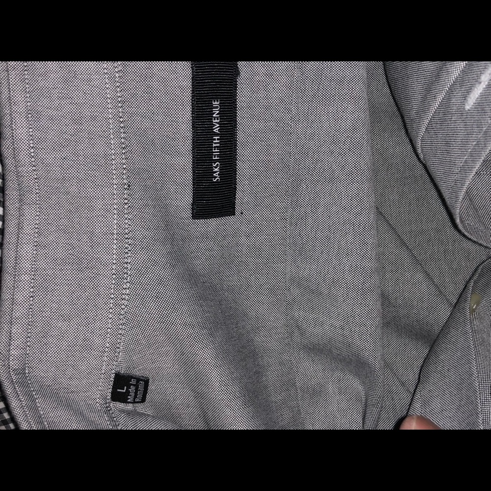 Like new Saks Fifth ave shirt.